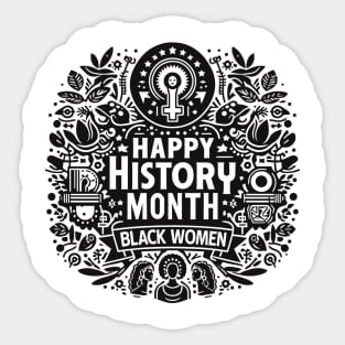 Celebrate Women’s History Month with These Inspiring Stories of Black Women gift Sticker